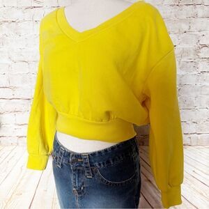 Urban Outfitters cropped sweatshirt